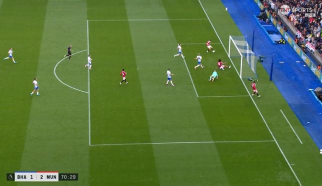 'Manchester United fans left in disbelief by 'most unfortunate offside call' in Premier League defeat'