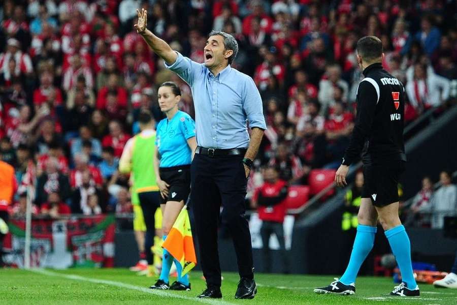 In Barcelona defeat, Athletic Bilbao coach Valverde praises team's commitment