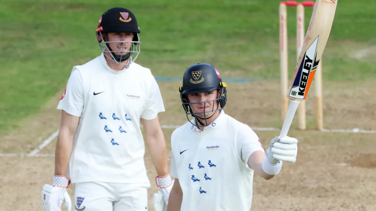 Sussex on the brink of promotion thanks to Jack Carson's standout performance