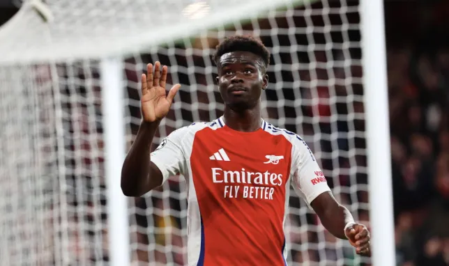 Bukayo Saka's response to the leading question proves he is a consummate professional