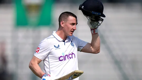 Harry Brook eclipses Sehwag's longstanding record with historic triple century against Pakistan; first Englishman in over three decades to achieve 300 runs