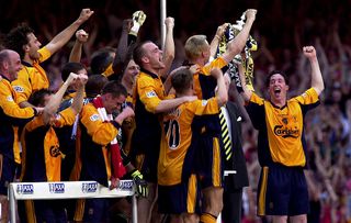 'Remembering the FA Cup final victory: German defender reflects on how Liverpool turned the game in their favor against Arsenal in 2001'