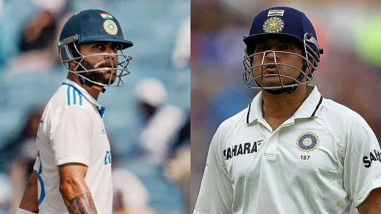 Comparing Virat Kohli and Sachin Tendulkar's performance decline: Whose downfall is more profound? Whose struggle is more heart-wrenching to witness?