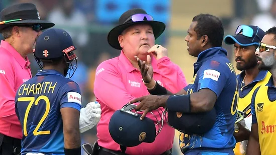 OTD: Angelo Mathews creates history with cricket's inaugural 'timed out' dismissal